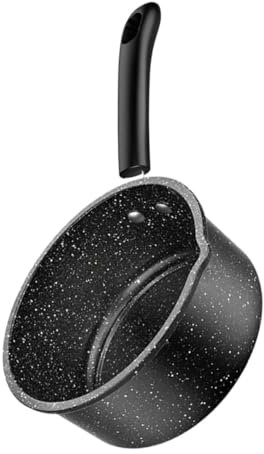 MAGICLULU Stone Milk Pot Cook Pot for Instant Noodles Suitable for Kitchen Use as Soup Milk Pan Gas Stove Induction Hob