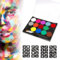 Ikadiya Pintura Corporal Y Facial Con 2 Pinceles Y Paleta, Neon Pintura Facial Y Corporal Seguridad, Pintura Corporal De Adultos