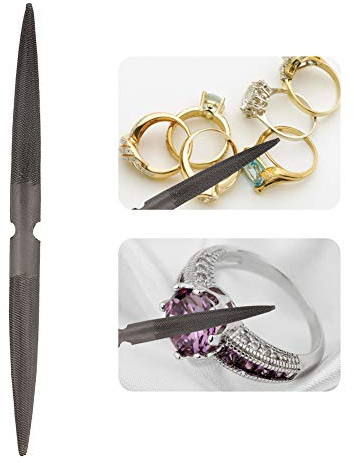 Metallfil, Formning, Skärpning, Deburering och Efterbehandling, Metallhandtag, Välj Mellan Fyra Typer, Ergonomisk Design, Smycken Polering för, Smycken. (Dubbelhövd vaxfil)