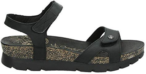 Panama Jack - Sulia Basics, Sandalia con Pulsera Mujer, Negro (Negro B2), 38 EU