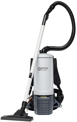 Nilfisk Aspirateur eau et poussière GD10 Back HEPA EU (aspirateur industriel 780 W, grand sac filtrant 5/10 l, cadre de transport ergonomique) 107417927
