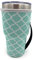 KOSTOO Reusable Neoprene Iced Coffee Cup Sleeve, 32 oz, Lantern Green