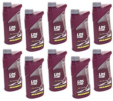 MANNOL LDS Fluid Hydraulique Liquide 10 litres Huile hydraulique Huile hydraulique