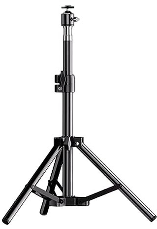 Lyricalist Projector Stand, Metal Tripod with Pan-Tilt Projection, Height Adjustable, Foldable, Rust-Proof, Multi-Scenario Applicable