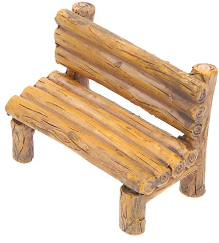 CIYODO Mini Stuhl Für Telefon Handyhalter Miniatur Dekoration Bonsai Ornament Feenhaus Zubehör Landschaftsdeko Weihnachtsdorf Accessoire