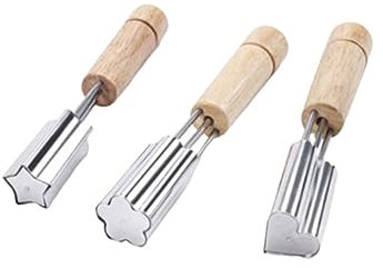 MAGICLULU Moldes De Galletas De Acero Inoxidable Cortapastas Creativos Forma De Flor Estrella Corazón Para Hacer Pan Dulces Pasteles Galletas