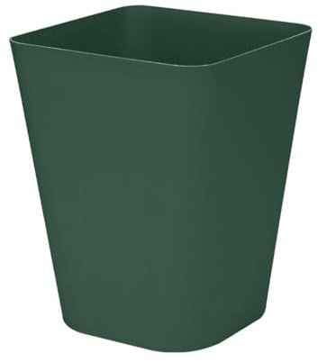 Sinoba Cestino 6102 in plastica, ideale per cameretta dei bambini, ufficio, cucina, altezza 29 cm, 12 l, colore verde