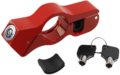 Candado Para Manillar,Accesorios Ligeros Y Seguros - Cerradura Ajustable Para Moto - Para Bicicleta, ATV, Motocicleta, Ciclismo Y Deportes De Motor