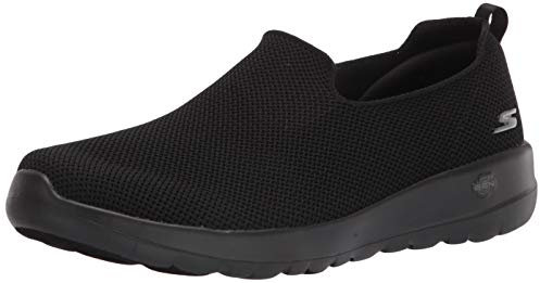 Skechers Damen GO Walk Joy Sensational Day Sneaker, Black Textile/Trim, 36 EU