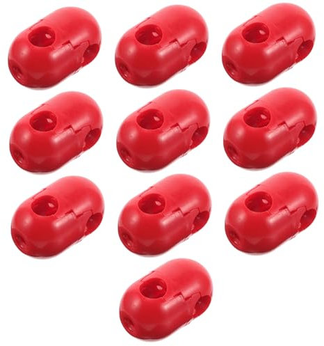 HEMOTON Kletternetz Schnallen 10 Stück Kunststoff Seilkletterverbinder Für Kinder Kindergärten Spielplatz Zubehör Outdoor Kletterseile Spielgeräte Netzbefestigung