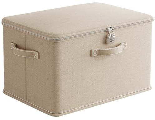 Lockable Container With Handle - Food and Snacks Storage Box | Clothes Toys Organizer Box for Home, Office, Dorm - Small, Extra Large