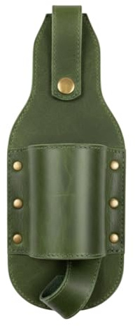 Portable Belt Bottle Holder-Grilling & Camping Beer Gifts for Men-Father’s Day for Beer Drinkers-Lovers-Cowboy Accessories for Men (Green)