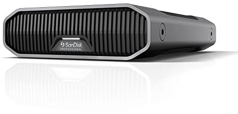 SanDisk Professional 8TB G-Drive Enterprise-Class External Desktop Hard Drive - 7200RPM Ultrastar HDD Inside, USB-C (10Gbps), USB 3.2 Gen 2, Mac Ready - SDPHF1A-008T-NBAAD