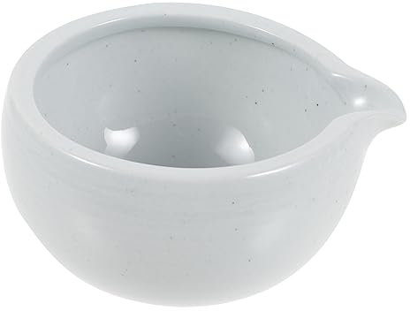 PRETYZOOM Squisita Ciotola Giapponese Per Matcha Con Beccuccio Ciotola Da Tè in Ceramica Porta Frusta Per Matcha Per Cerimonia Del Tè Set Da a Tradizionale