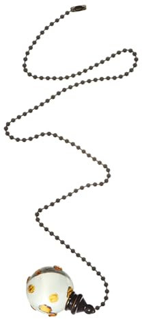 Angoily Cadena De Para Ventilador De Techo Decoración Elegante De Esferas Brillantes Accesorio Para Iluminación De y Instalación