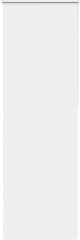 vidaXL Estor Enrollable Opaco Blanco 70x210 cm Tela Ancho 65,7 cm, Estor día y Noche, Estor de Cocina, Estor Opaco Enrollable, Estor Opaco