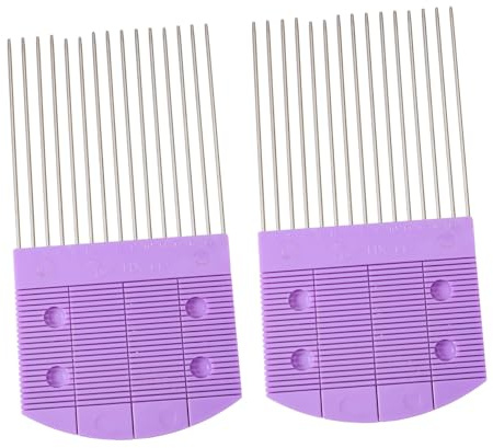 YOSADIER 2 Pezzi Pettine Quilling per Carta Strumenti DIY per Artigianato e Creazione Fiori Accessori per Decorazioni Fai da Te Facile da Usare per Progetti Creativi