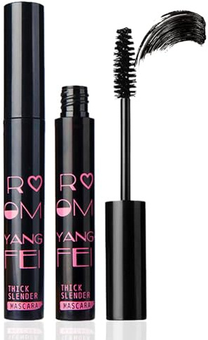 5D Mascara Schwarz, Wimperntusche Wasserfest, Schweißfest & Wischfest Wimperntusche für Extrem Lange Wimpern, Lanlebig Mascara Extra Volumen & Defintion, False Lash Effect, Volumizing & Curling Formel