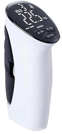 Digital kraftmätare, LED Digital Elektronisk Handgrepp Power Styrketränare Handdynamometer Professionella Fitnesstillbehör, Bärbara mätenheter