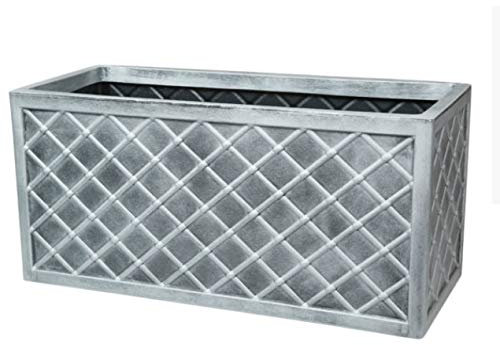 Scotrade MND G19 Beautiful Stylish Look 70cm Lazio Pewter Trough Garden Decor