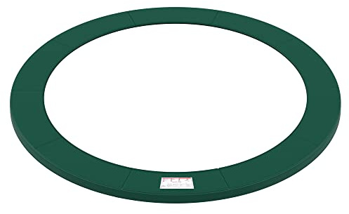 SONGMICS Skyddskudde för studsmatta, Ø 183 244 305 366 427 cm, säkerhetskudde, ersättningskudde, UV-resistent, rivtålig, kantskydd