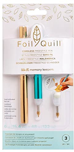 We R Memory Keepers Foil Quill Cordless Freestyle Pen-3 Pieces