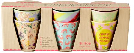 Klein Melamin Becher - Multi - 6er Pack
