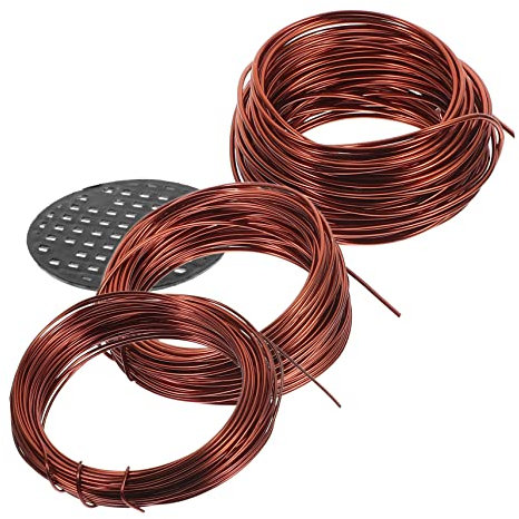 CAXUSD Alambre para Bonsái De Aluminio Alambre De Jardín para Árboles De Jardín Suministros De Jardinería para Trepar Plantas para Soporte De Plantas Macetas