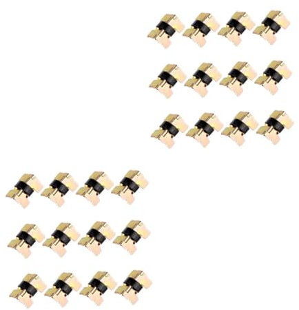 jojofuny 100pièces Charnières à Ressort Pour Boîte à Bijoux Charnières Antiques Accessoires Pratiques Et Faciles à Installer