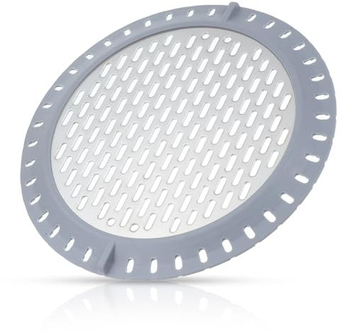 Ouligay Shower Strainer Hair Catcher,Shower Drain Strainer,Tub Mesh Drain Cover,Shower Drain Screen for Bathroom Sink Strainer Hair Trap Filter(Flat Stainless Steel And Silicone)