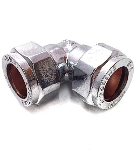 Bag of 10-15mm Compression Chrome Plated Elbow