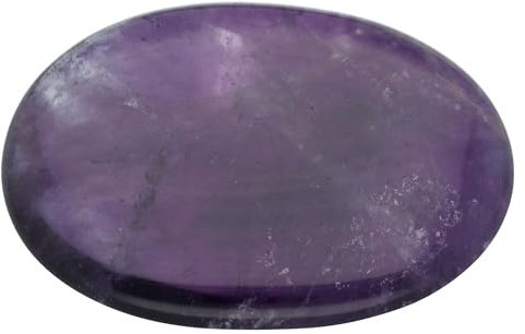 Pierre d'améthyste - Pierre de poche agréable au toucher - Pierre précieuse de qualité supérieure Lebensquelle Plus, 1 Stück (1er Pack)