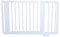 Absperrgitter Türschutzgitter Treppenschutzgitter 119 bis 368 cm massiv Weiss (119cm)