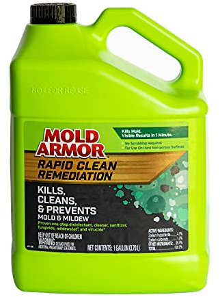 Mold Armor Rapid Clean Remediation, 1 Gallon; Kills, Cleans & Prevents Mold & Mildew