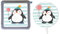 MeinBaby123® Schutzfolie kompatibel mit Toniebox und Ladestation | Schutzcover selbstklebend I Folie Sticker I Toniebox Zubehör (Ladestation Bundle: Pinguin 3D)
