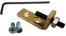 Fretmax Tremolo-stoppare – mässingsstabilisator för Floyd Rose och andra flytande broar (FMTS)