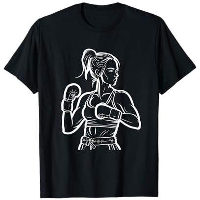 Gants de boxe pour filles - Boxeur féminin T-Shirt