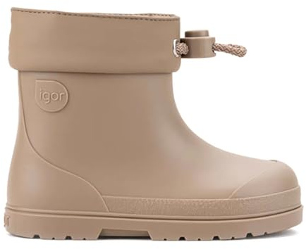 Igor Vattentåliga Barfotastövlar Med Justerbart Snöre Size 22 Color Beige