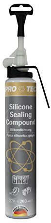 Pro Tec Silikon-Sealing Compound – Grau – Silikonpaste – 200 ml