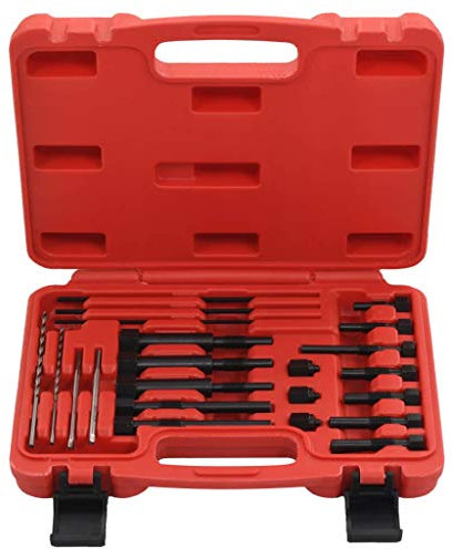 Tidyard 22-TLG. Glühkerzen-Set 8 und 10 mm ideal zum Entfernen beschädigter Glühkerzen-Elektroden Kohlenstoffstahl