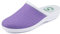 JOMIX Zuecos Sanitarios Mujer Chanclas Sanitarias Cómodas Ortopédicas Ligeras Transpirables, A Violeta, 39 EU