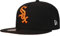 New Era 59Fifty MLB Chicago White Sox Cap Basecap Baseballcap Flat Brim Fitted (7 3/4 (61,5 cm) - schwarz)