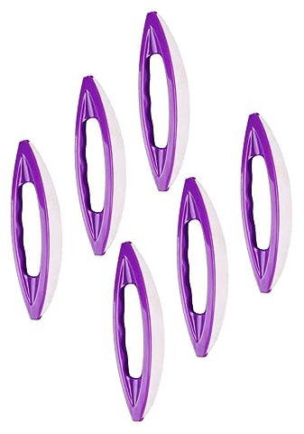 Beaupretty 6pezzi Lucidatura Unghie Per Manicure Portatile Spazzola Lucidatura in Strumenti Per Depilazione e Superficie Unghie