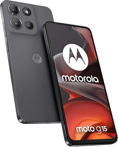 Motorola G15 4+128GB - Gravity Grey (Renewed)