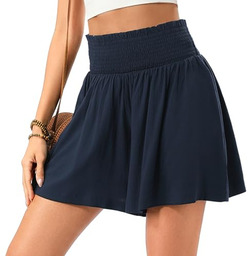 Marvmys Shorts Femmes Bermuda D'Été Pantalon Court Décontracté de Survêtement Short Sport Femme pour Yoga Fitness Running Training