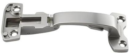 Milageto Charnières pliantes de rechange en alliage de zinc pour armoires murales robustes avec cadre en aluminium, pour portes pliantes de bureau ou de