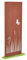 prima terra Deko- und Sichtschutzelement Edelrost Gräser H=158cm B=60cm