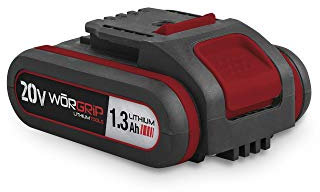 Akku für Schraubendreher und Bohrmaschinen Worgrip Pro 20 Volt 1,3 AH, Batterien