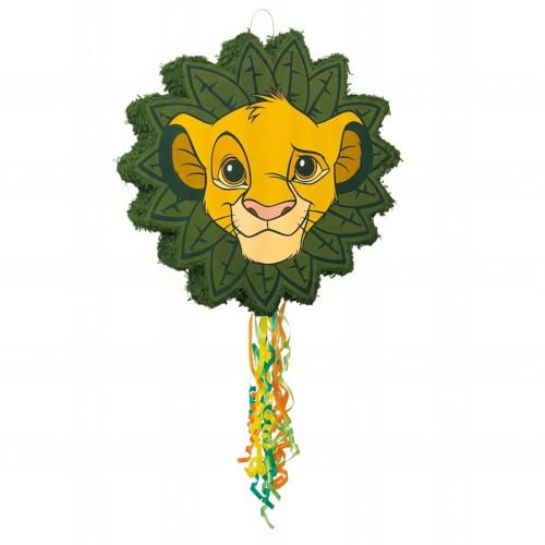 Unique Party 65088 - Disney Il Re Leone Pinata - Tirare la Corda