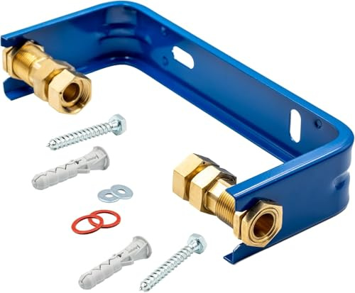 Arceau compteur d'eau avec raccord 3/4 x 1